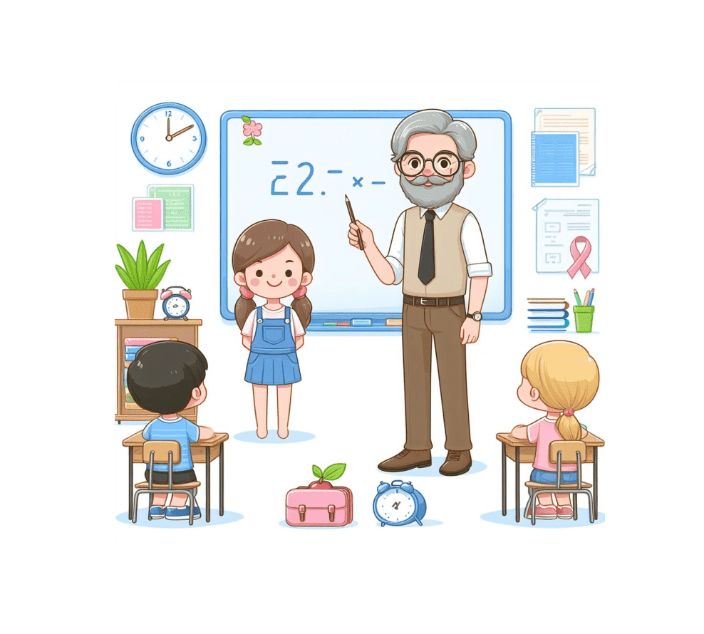 Teacher and Student Clipart Image Download