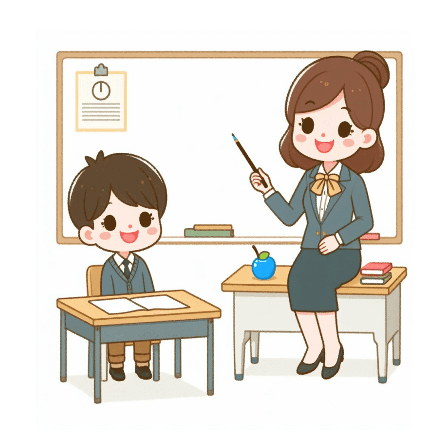 Teacher and Student Clipart Png Pictures