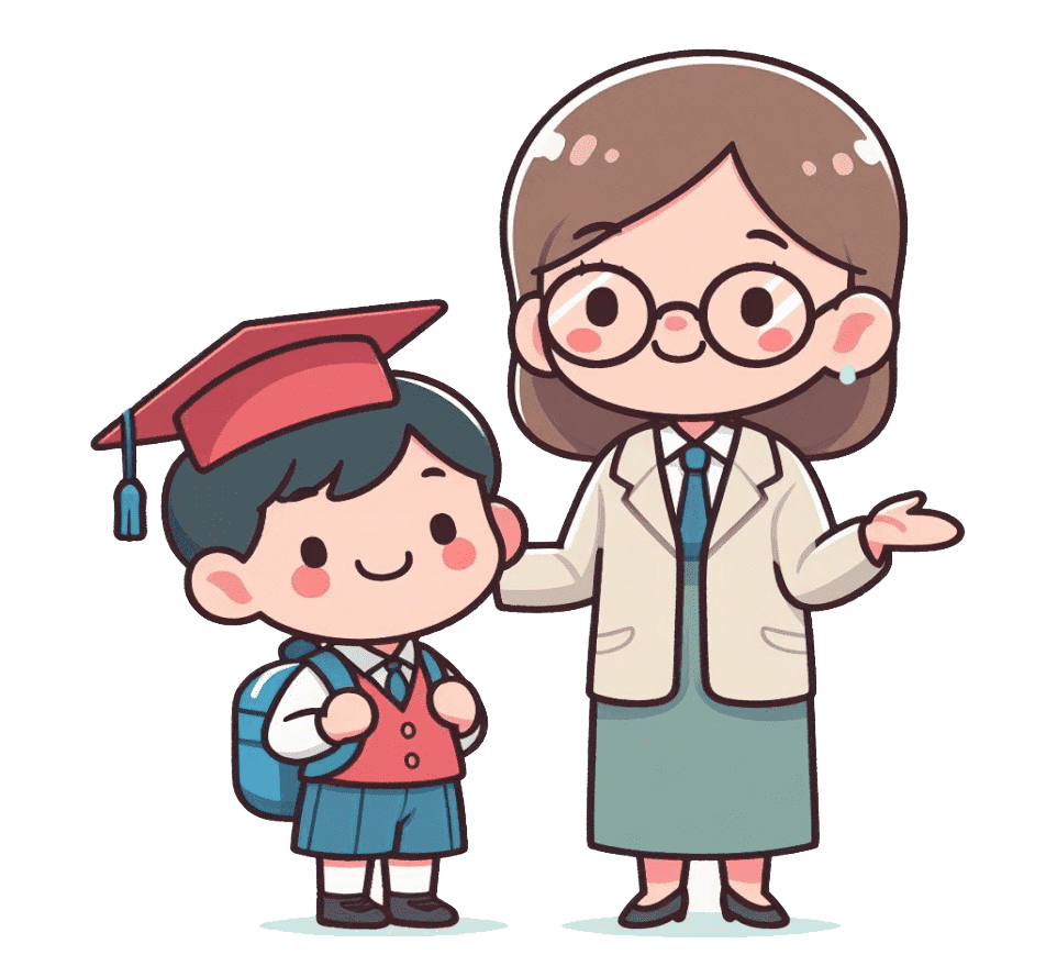 Teacher and Student Clipart Transparent Free