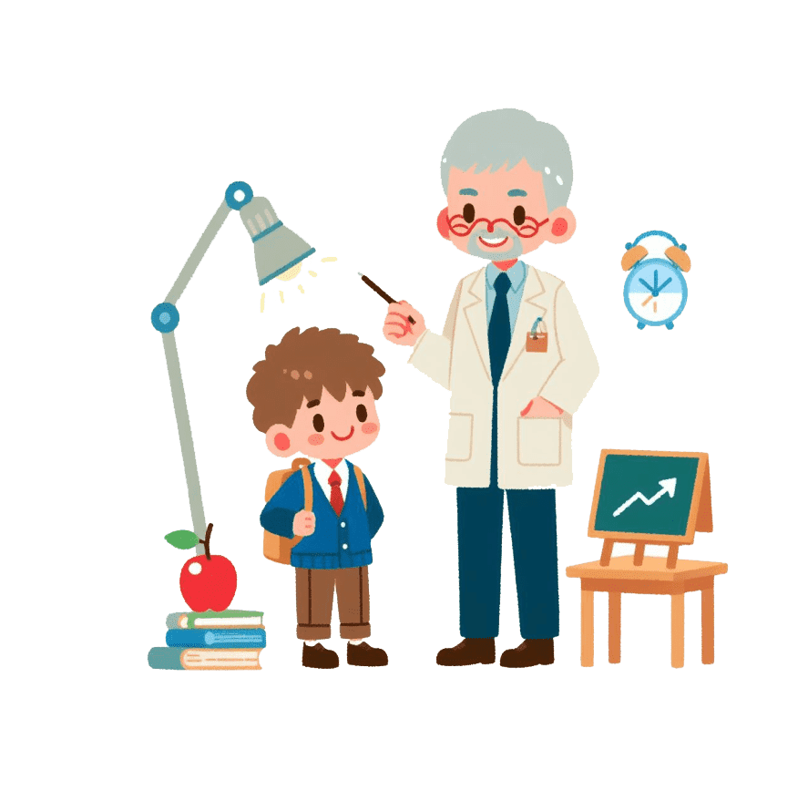 Teacher and Student Clipart Transparent Picture