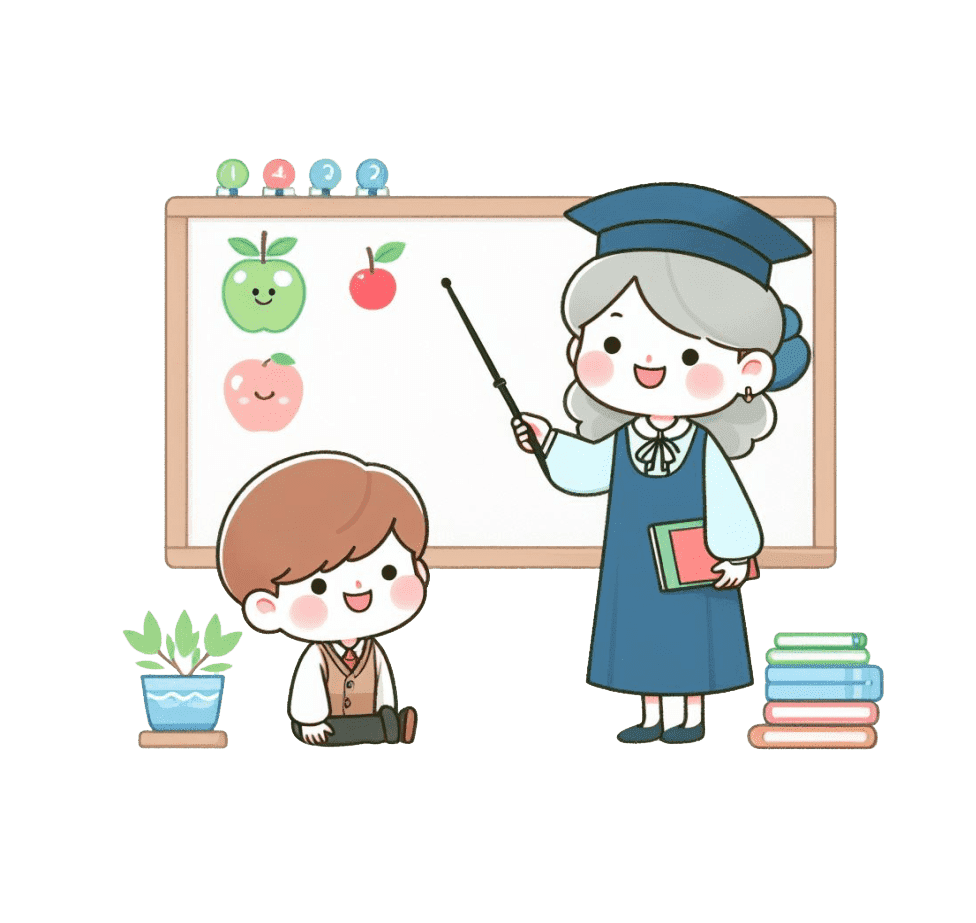 Teacher and Student Clipart Transparent Png