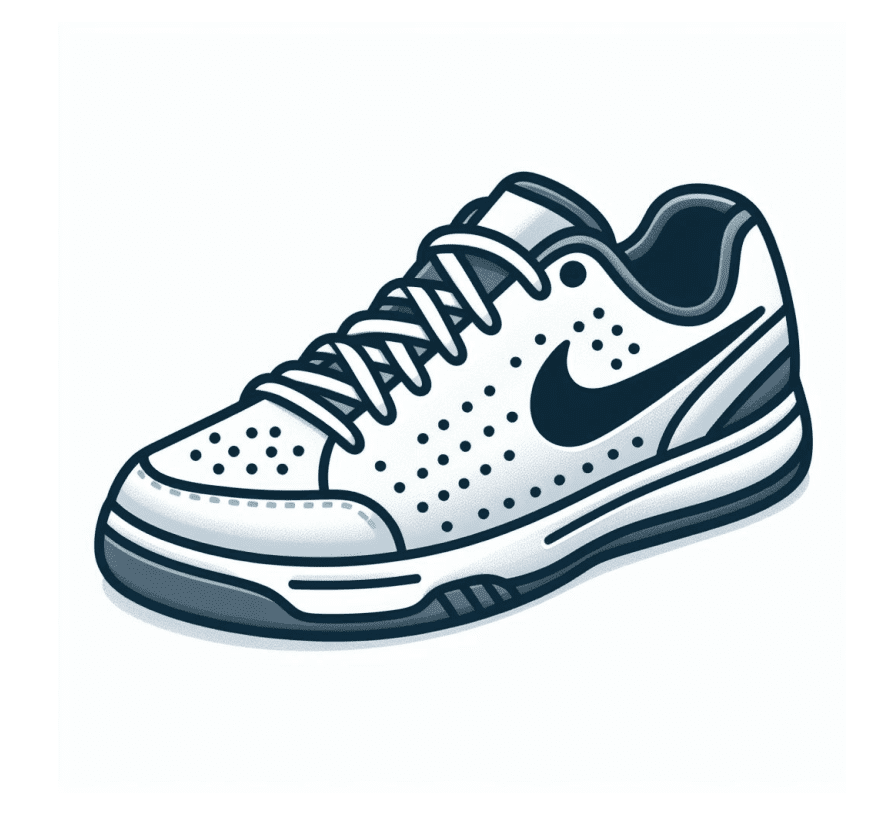 Tennis Shoes Clip Art Image