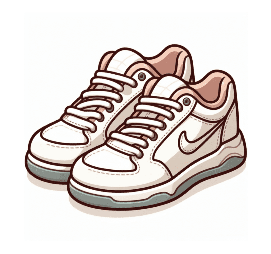 Tennis Shoes Clip Art Picture