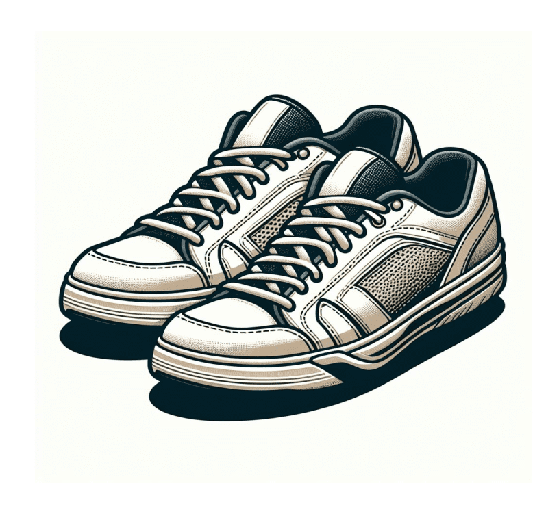 Tennis Shoes Clipart Free Image