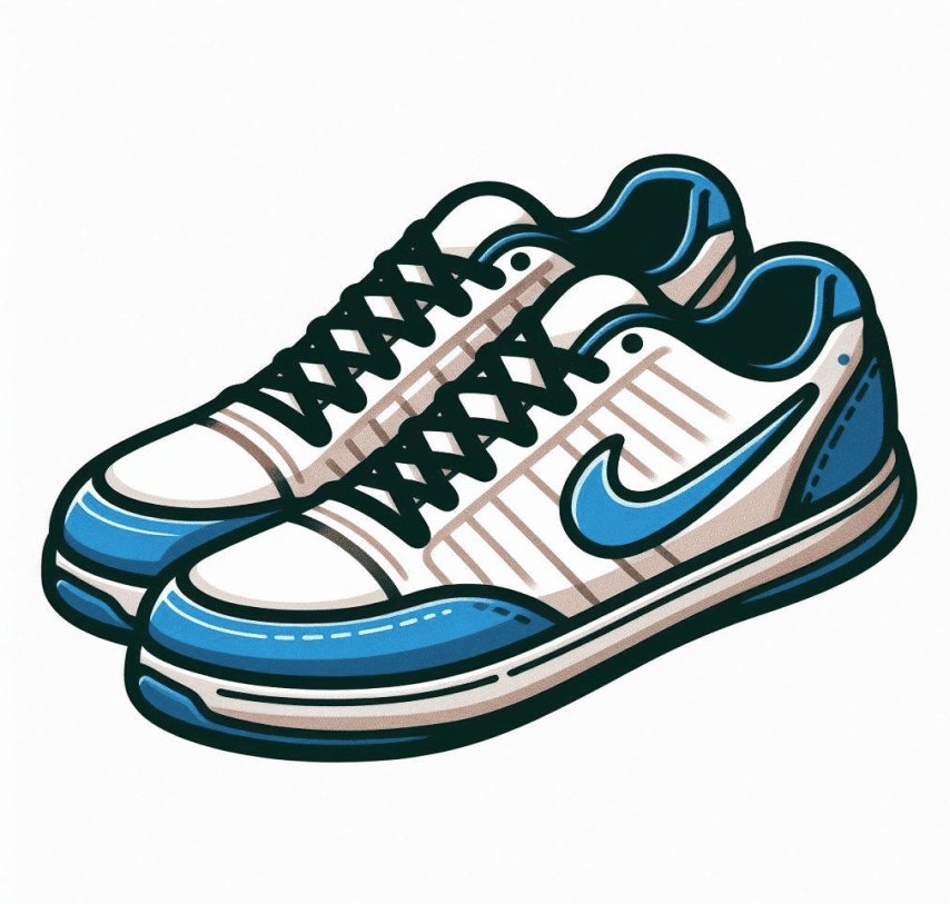 Tennis Shoes Clipart Free