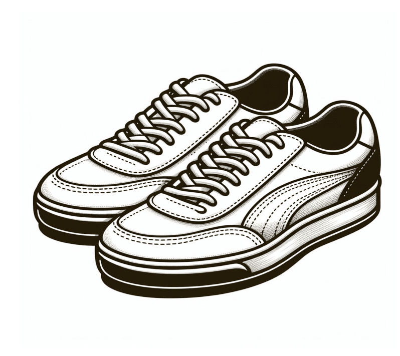 Tennis Shoes Clipart Photo Free