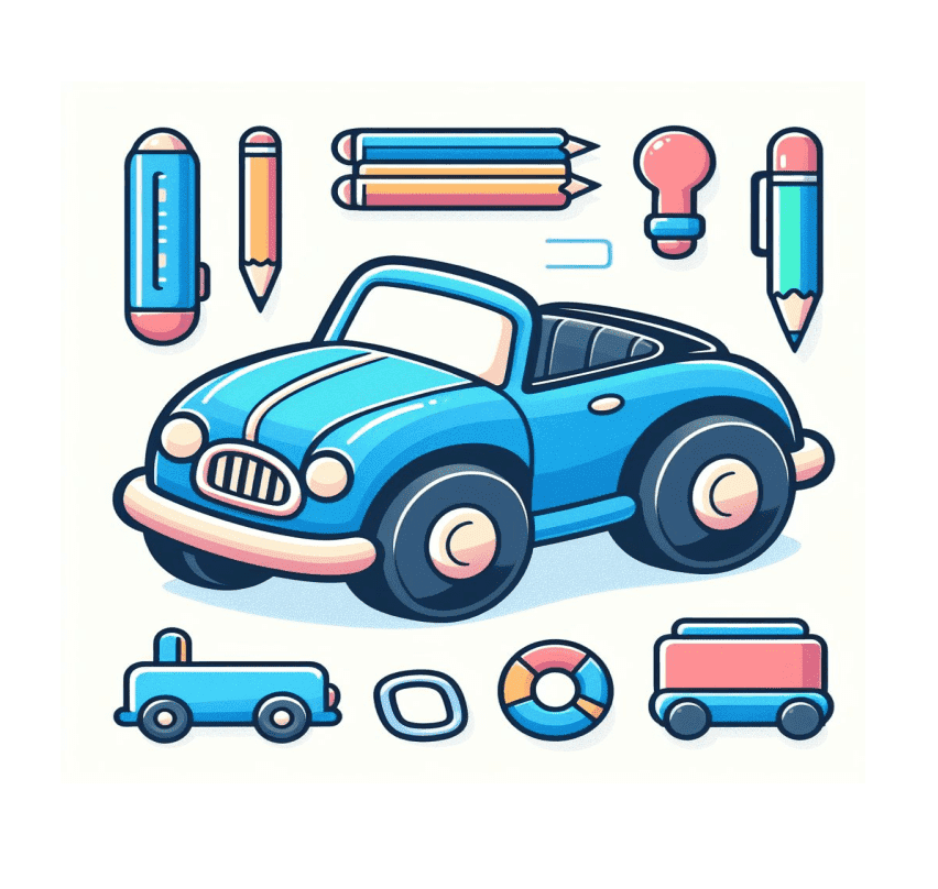Toy Car Clipart Free Photo