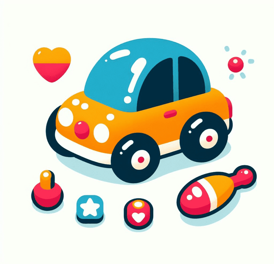 Toy Car Clipart Image