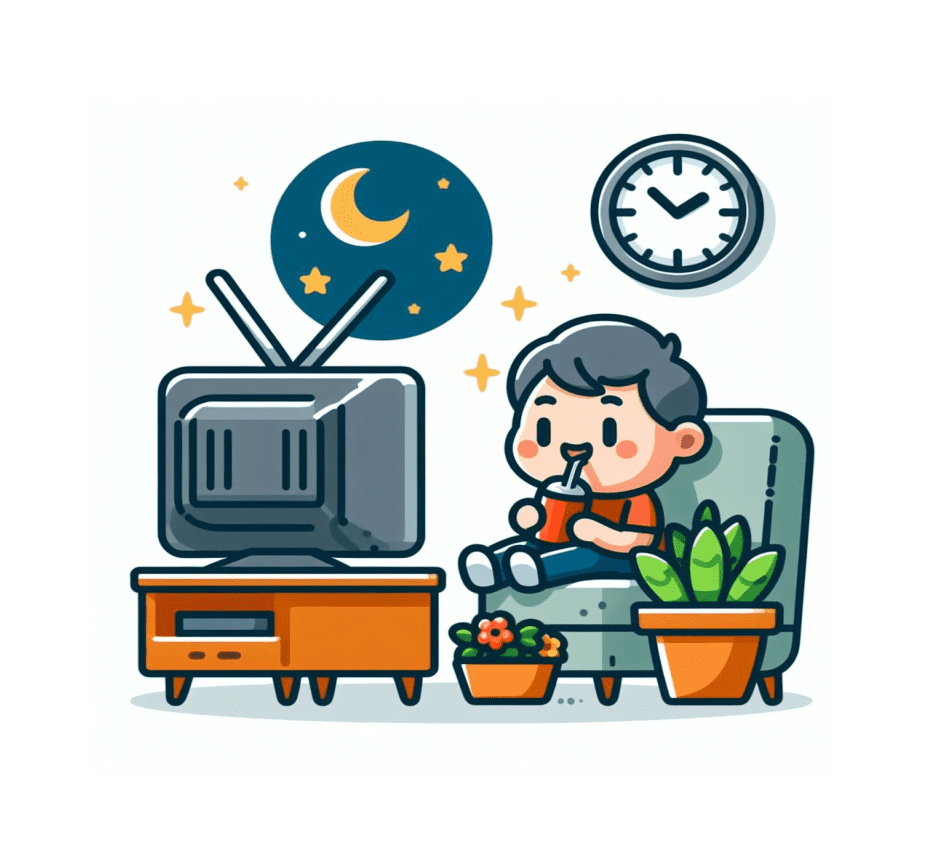 Watching TV Clipart Pictures