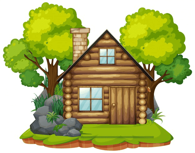 Wood Cottage Clipart Png Picture Free