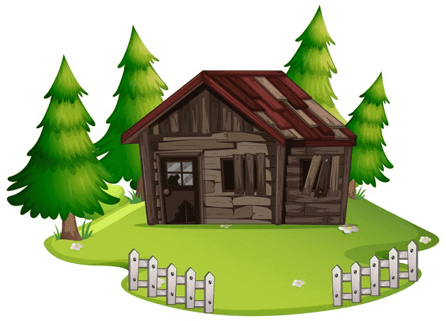 Wood Cottage Clipart Png Picture