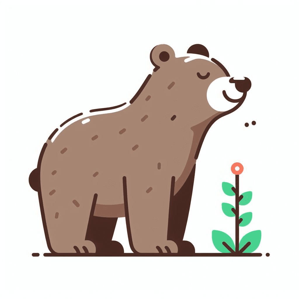 A Grizzly Bear Clipart