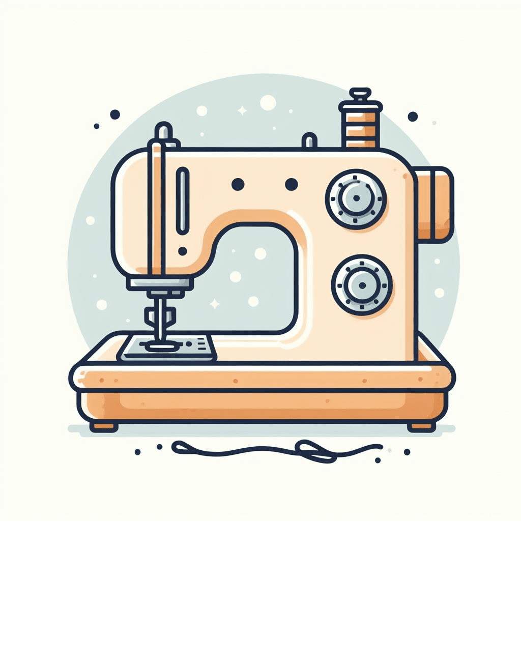 A Sewing Machine Clipart