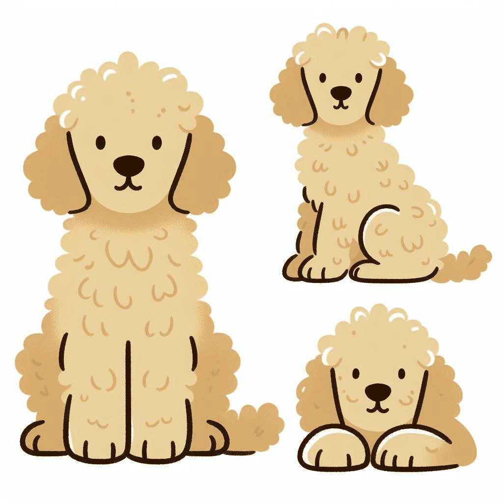 Amazing Goldendoodle For Kid Clipart