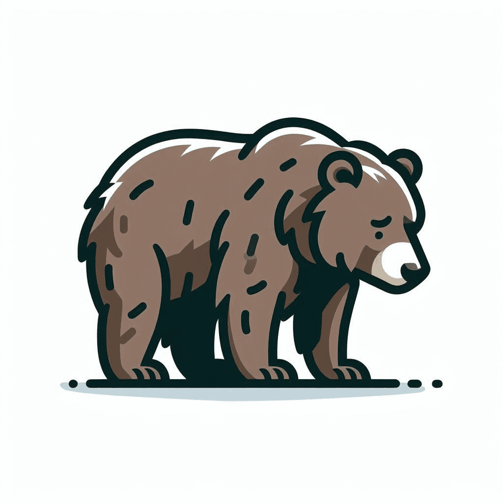 Amazing Grizzly Bear Clipart Free Png