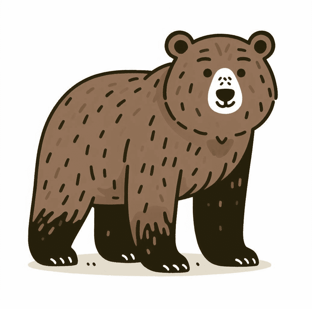 Amazing Grizzly Bear Clipart Image Png