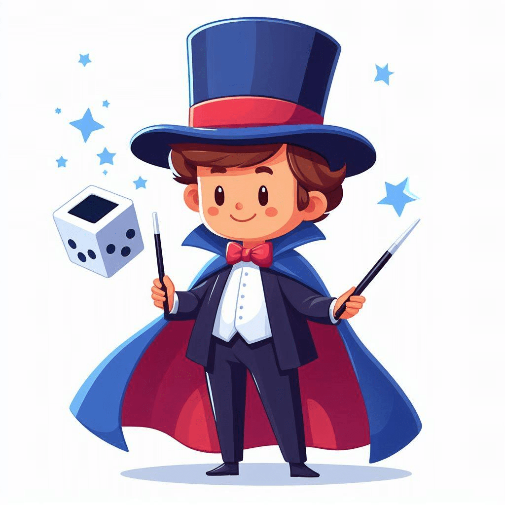 Amazing Magician Clipart Free