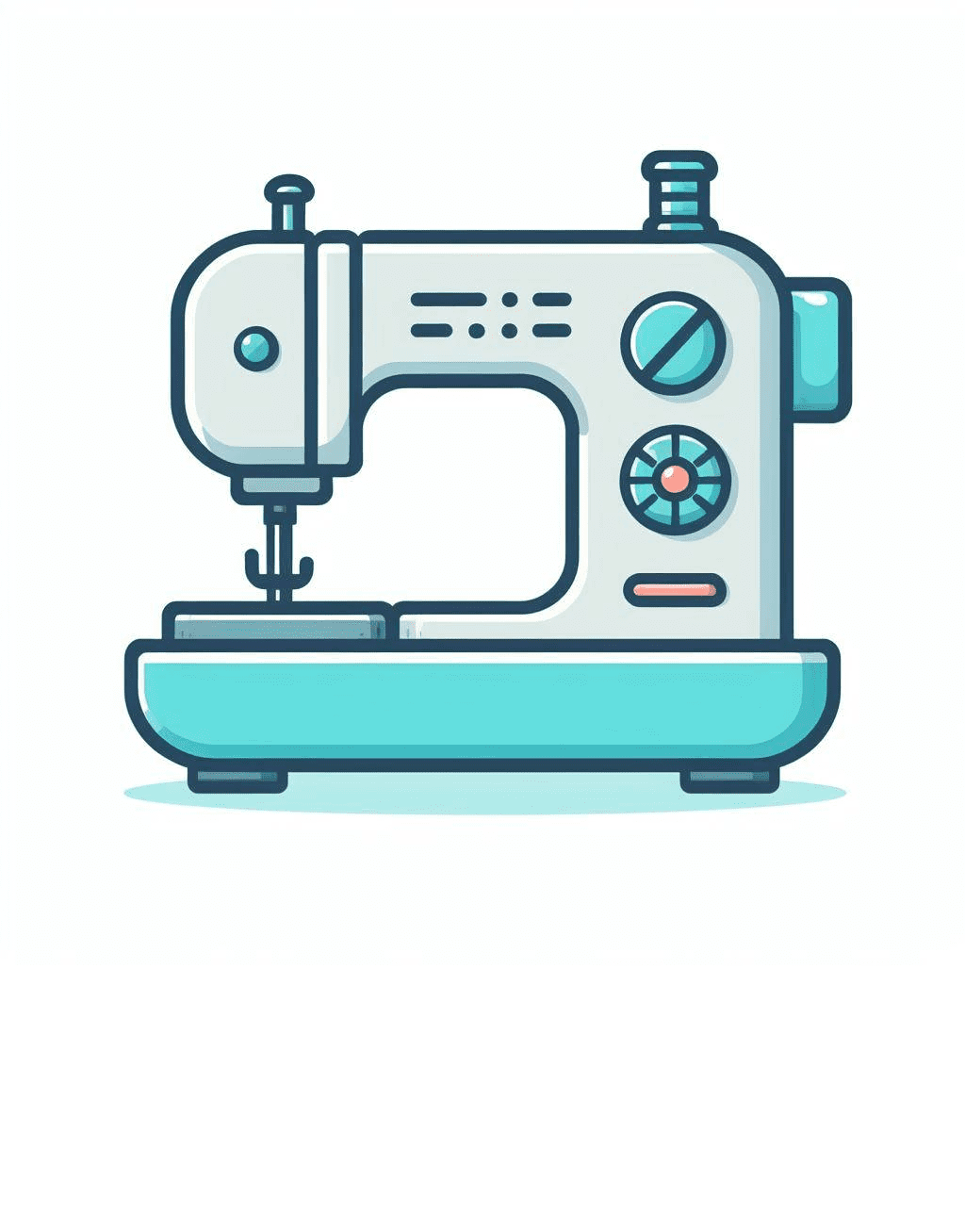 Amazing Sewing Machine Clipart
