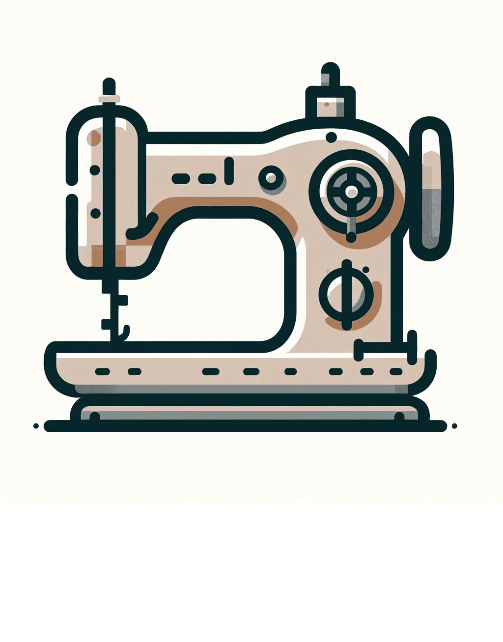Amazing Sewing Machine For Kid Clipart