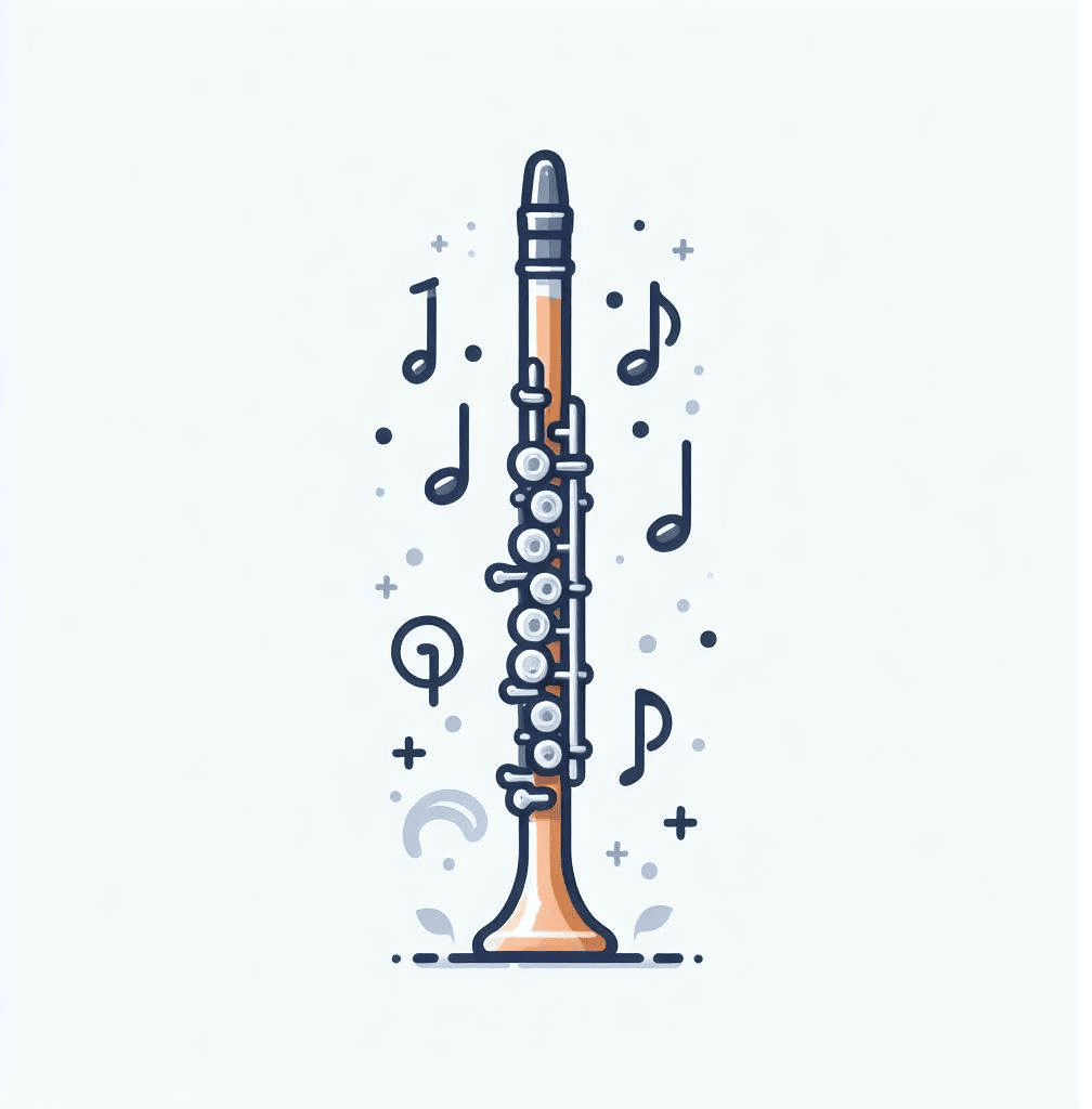 Beautiful Clarinet Download Clipart