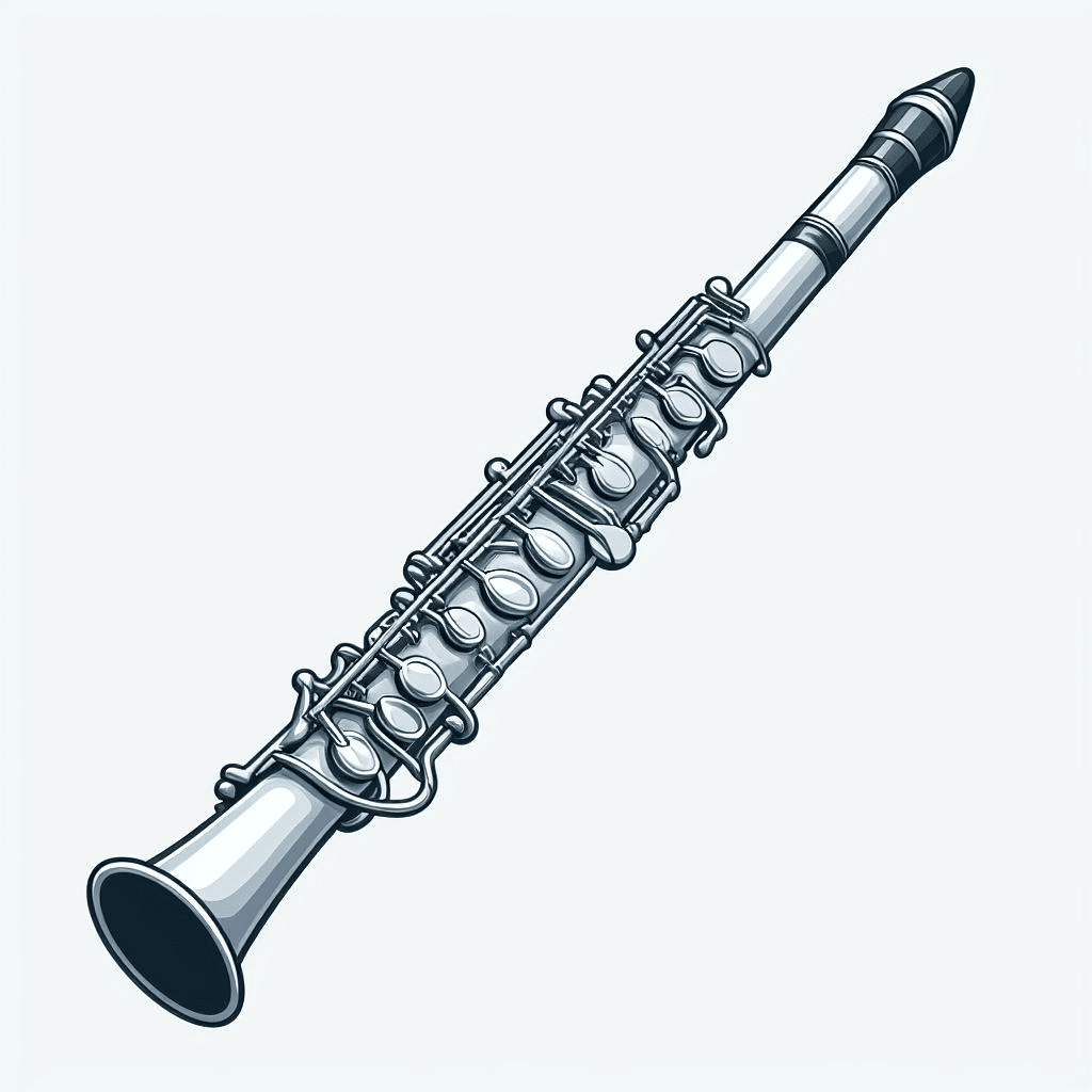 Beautiful Clarinet Download For Kid Clipart