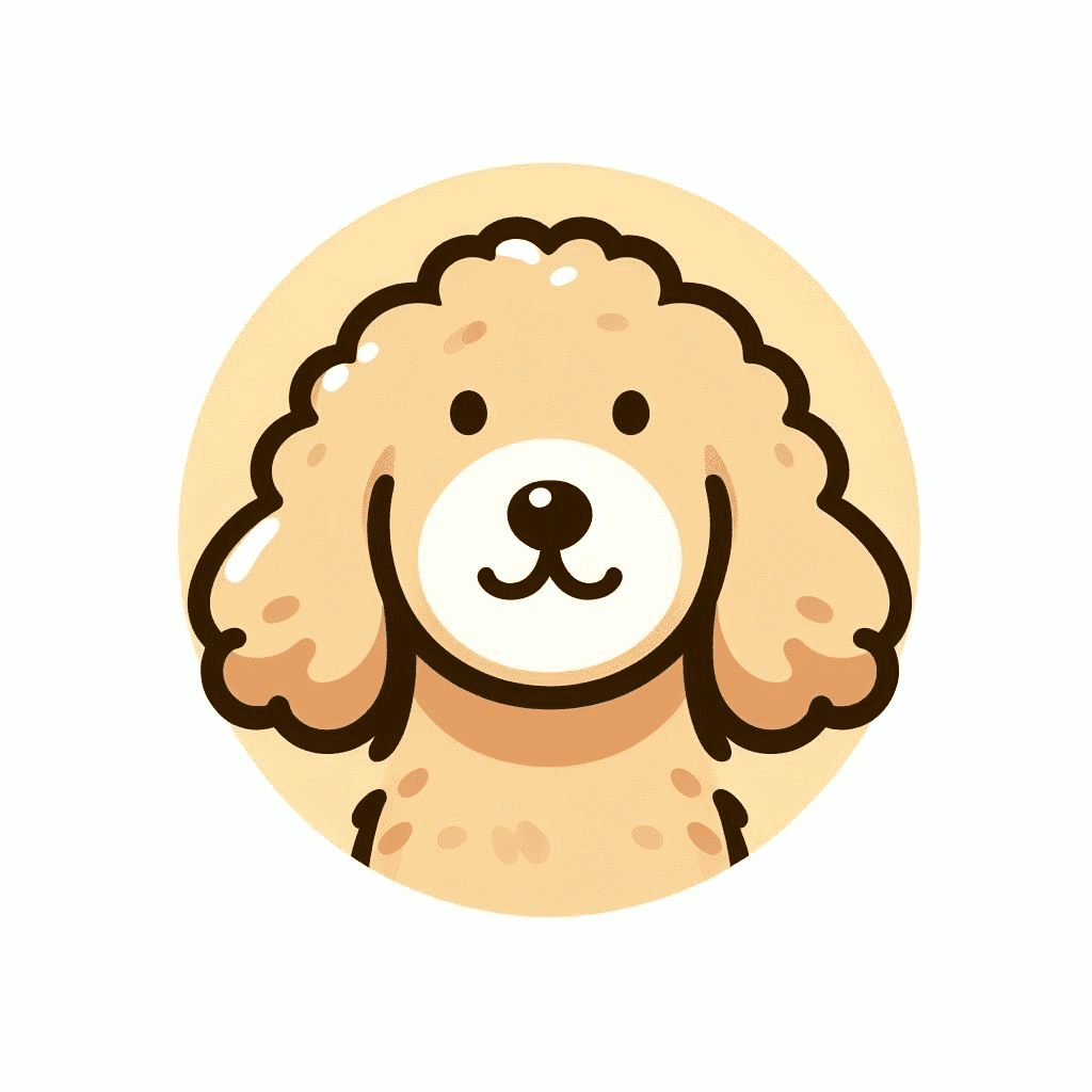 Beautiful Goldendoodle For Kids Clipart