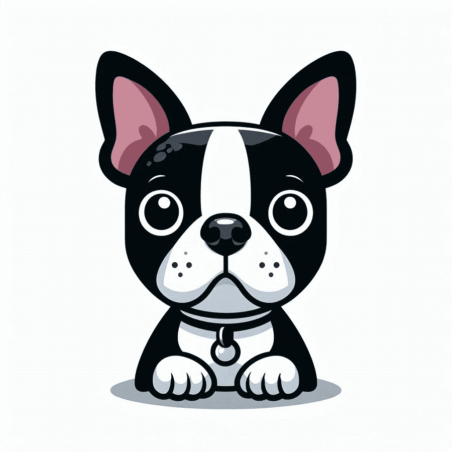 Boston Terrier Clipart Download Free