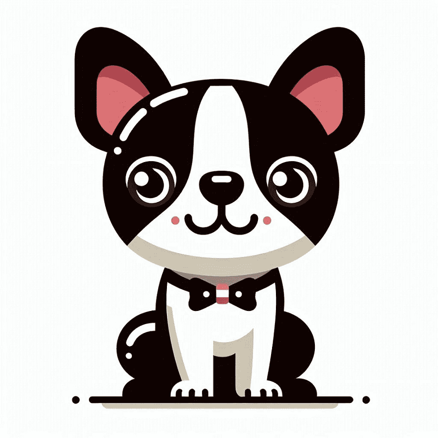 Boston Terrier Clipart Image Free