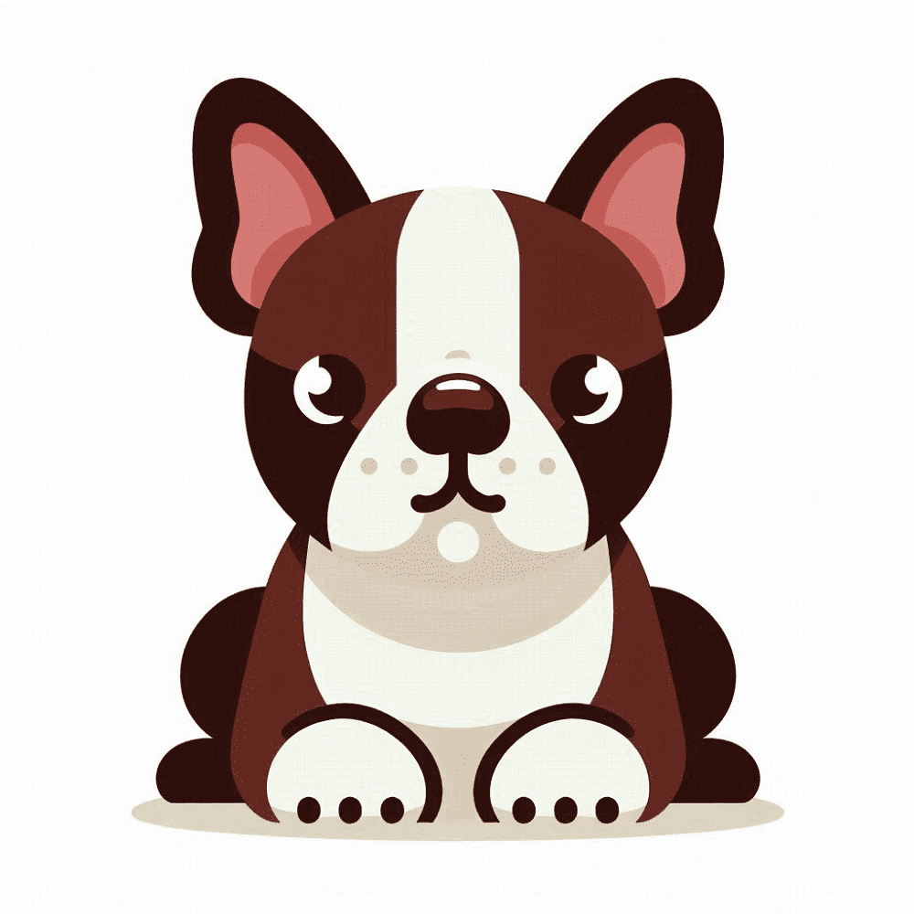 Boston Terrier Clipart Picture Free