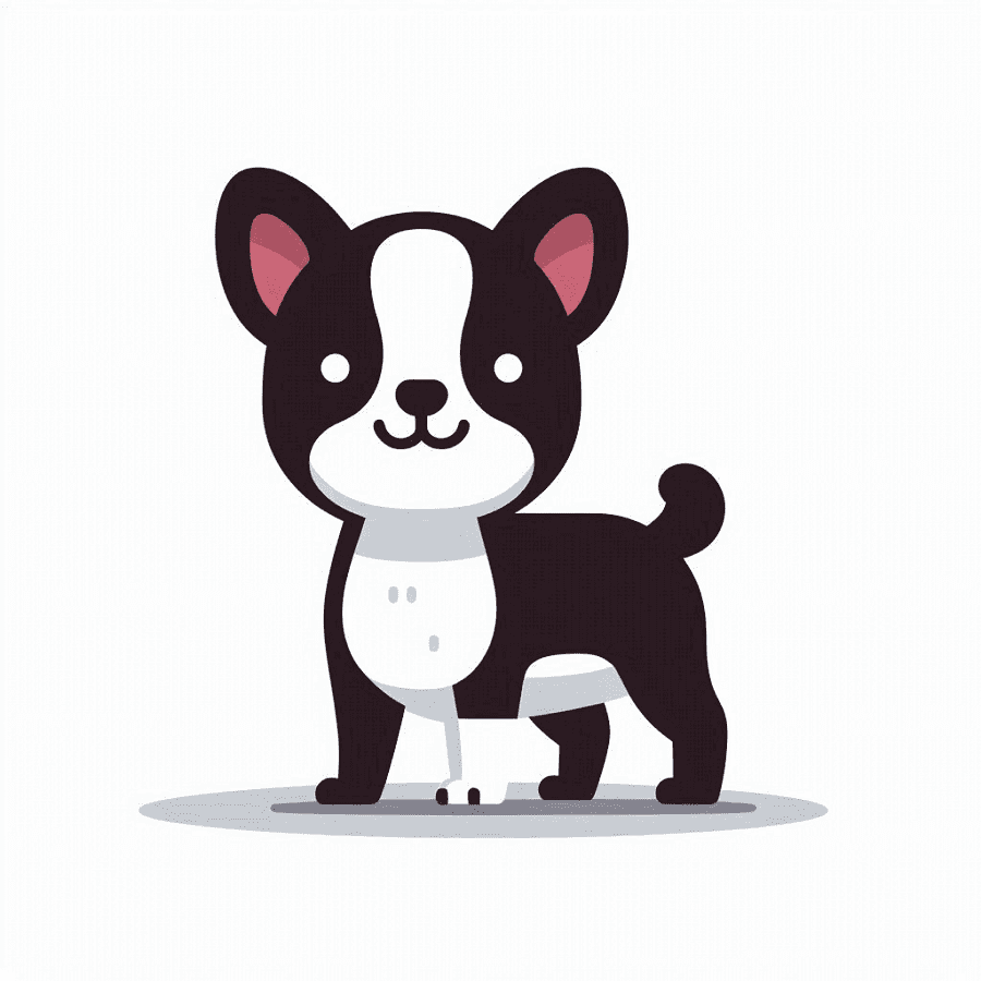 Boston Terrier Clipart Png Image