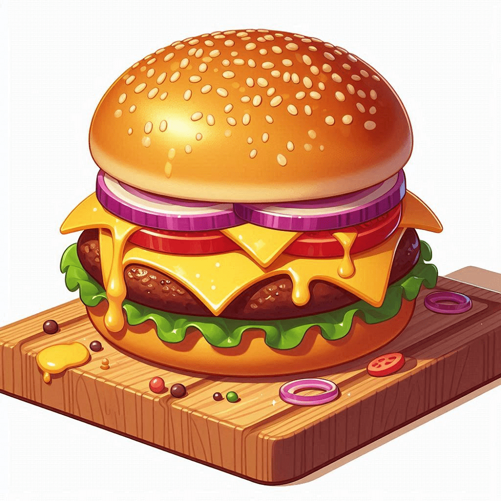Cheeseburger Clipart Download Png