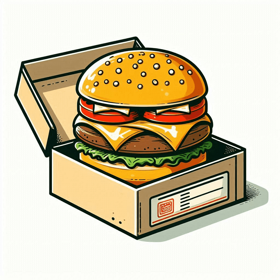 Cheeseburger Clipart For Adult
