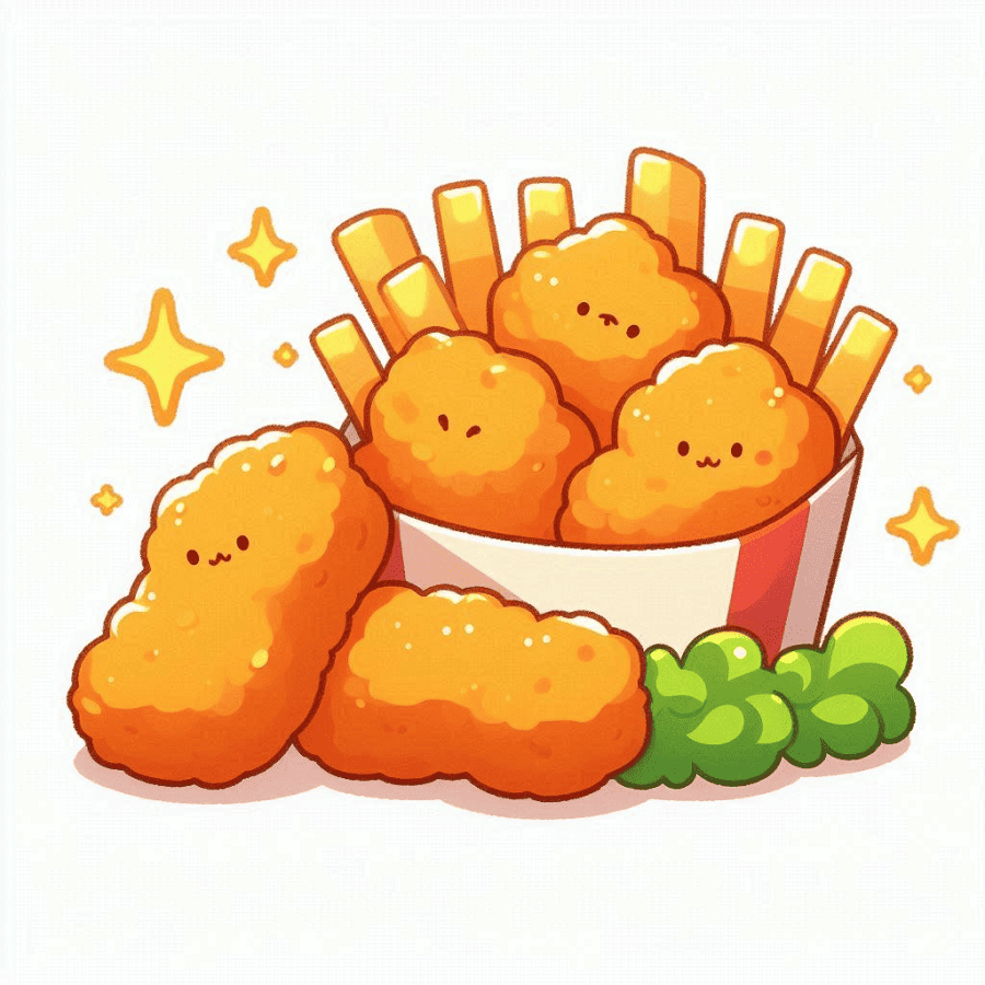 Chicken Nuggets Clipart Photos Free