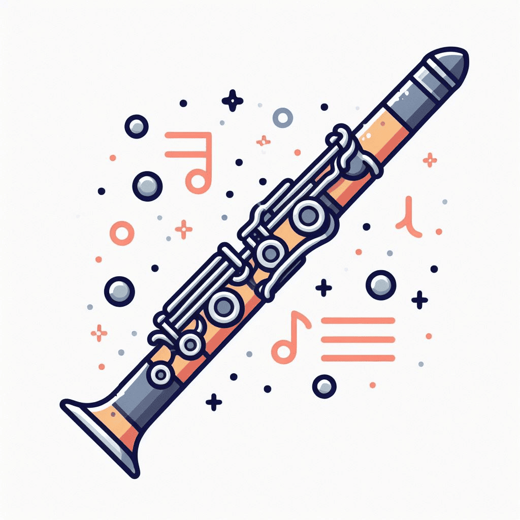 Clarinet For Kid Clipart