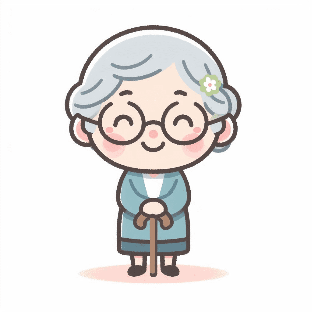 Clipart Old Lady