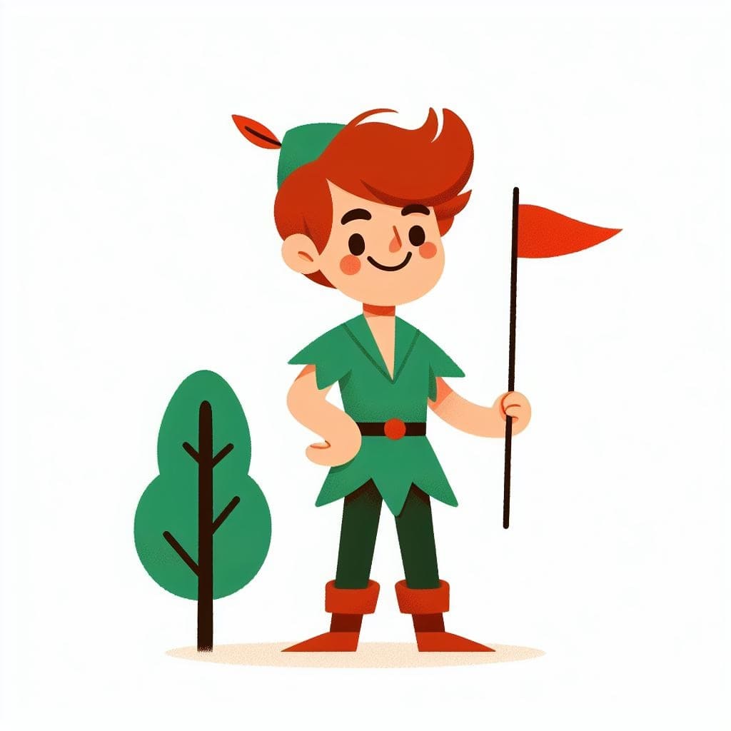 Clipart Peter Pan For Adult