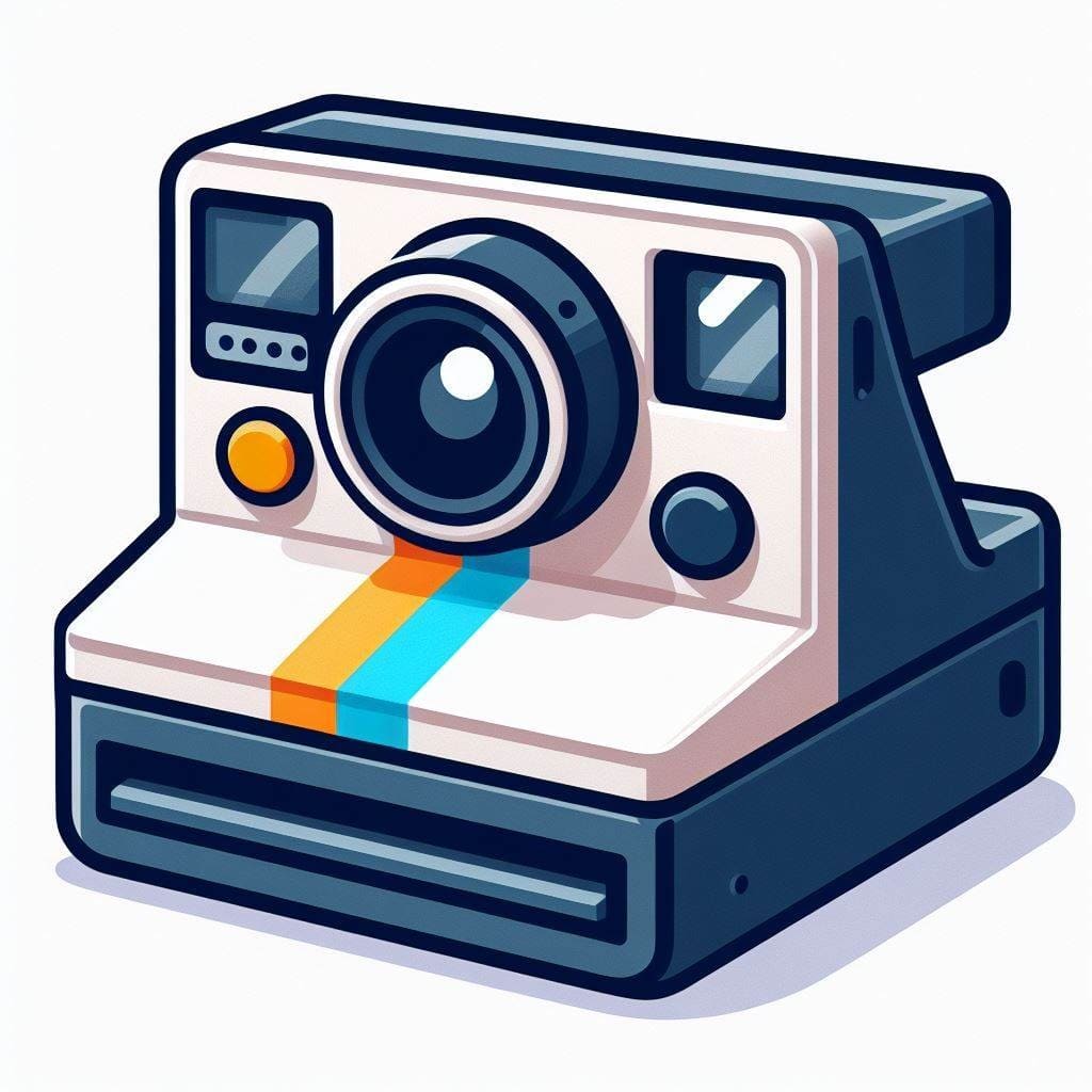 Clipart Polaroid Camera Free