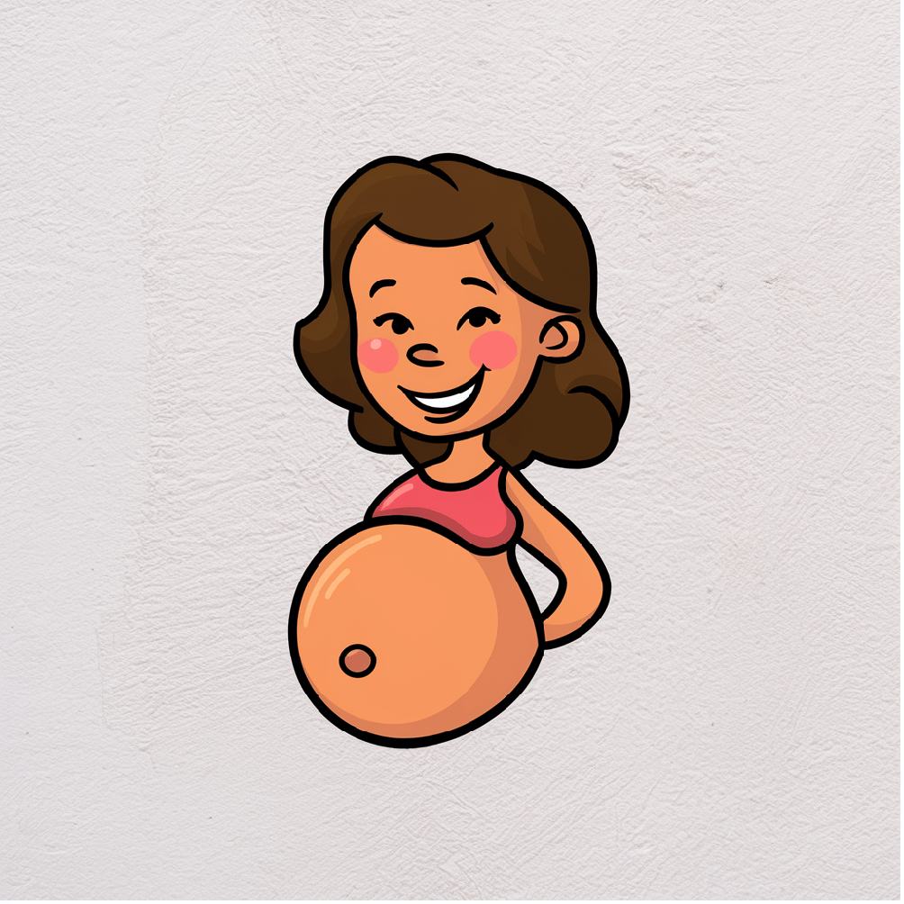 Clipart Pregnant Woman Free