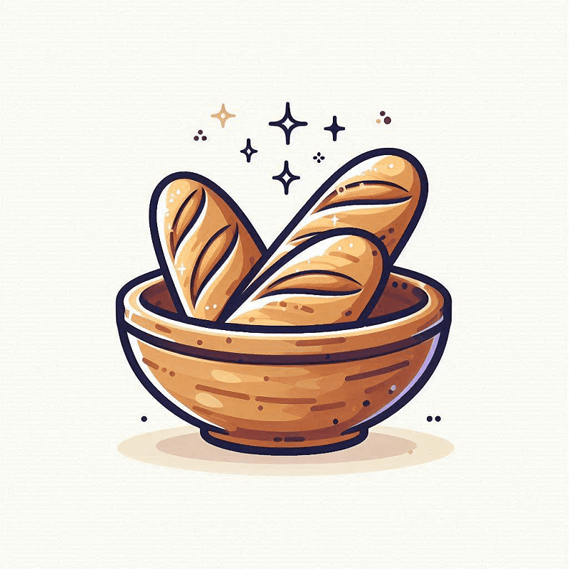 Clipart of Baguette Picture