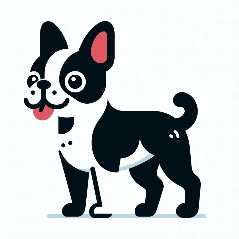 Clipart of Boston Terrier Image