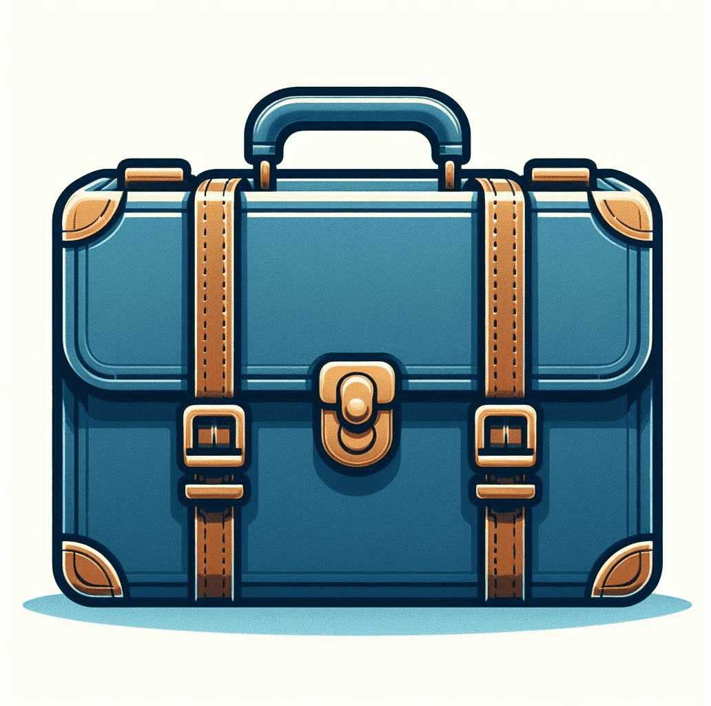 Clipart of Briefcase Picture
