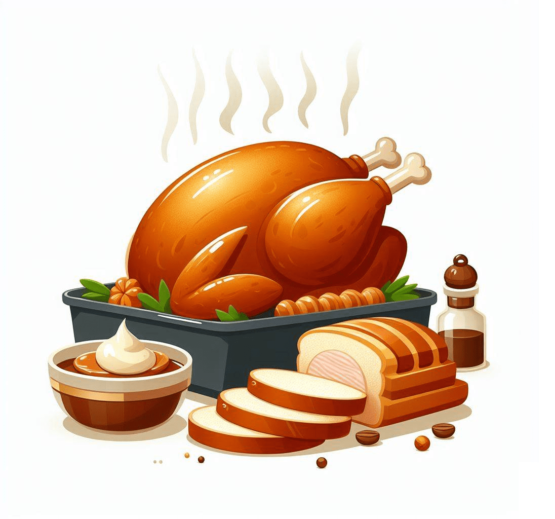 Clipart of Cooked Turkey Images