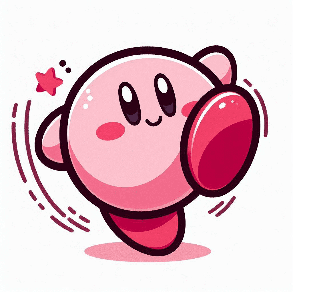 Clipart of Kirby Free
