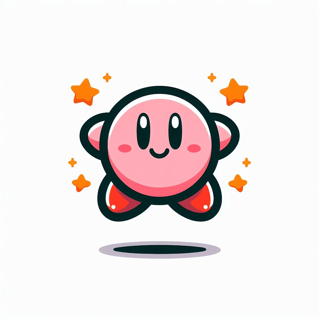 Clipart of Kirby Image