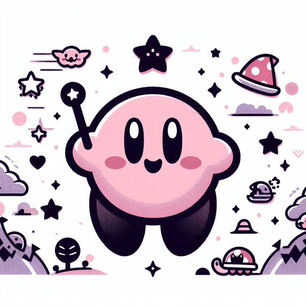 Clipart of Kirby Picture