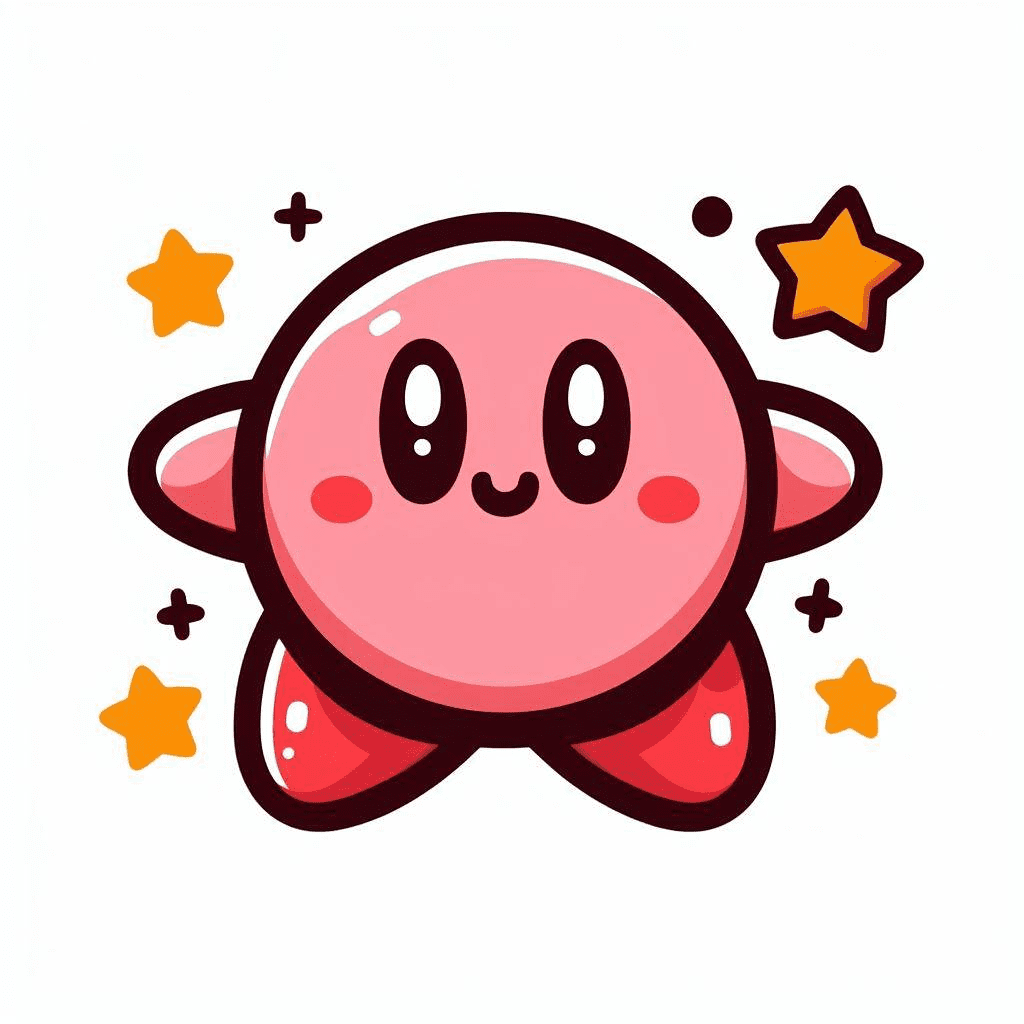 Clipart of Kirby Png
