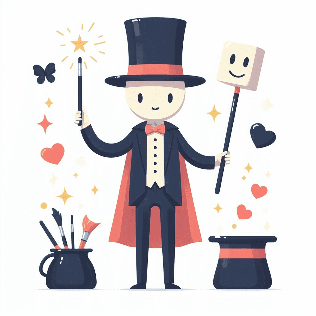 Clipart of Magician Free Png