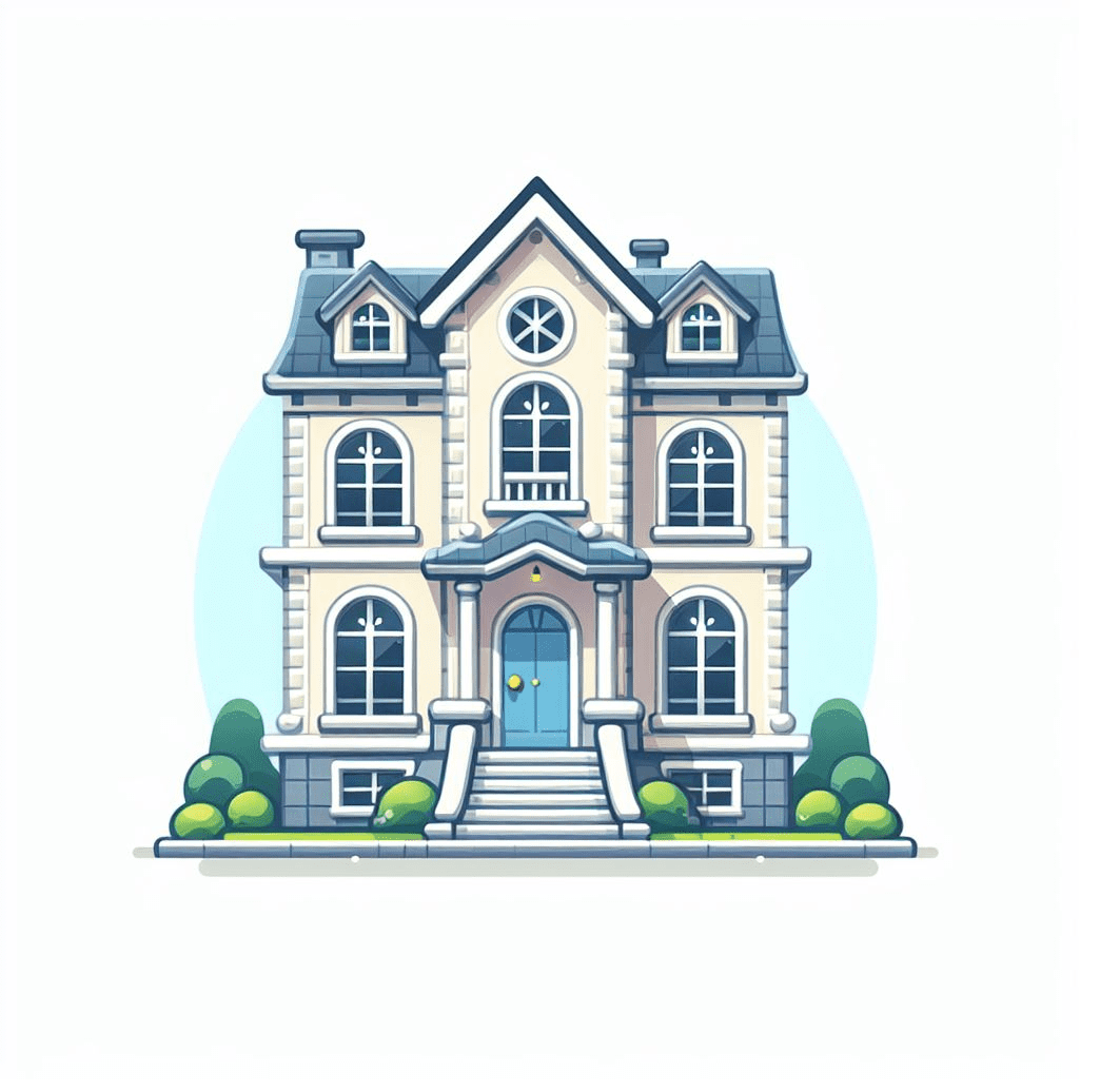 Clipart of Mansion Images