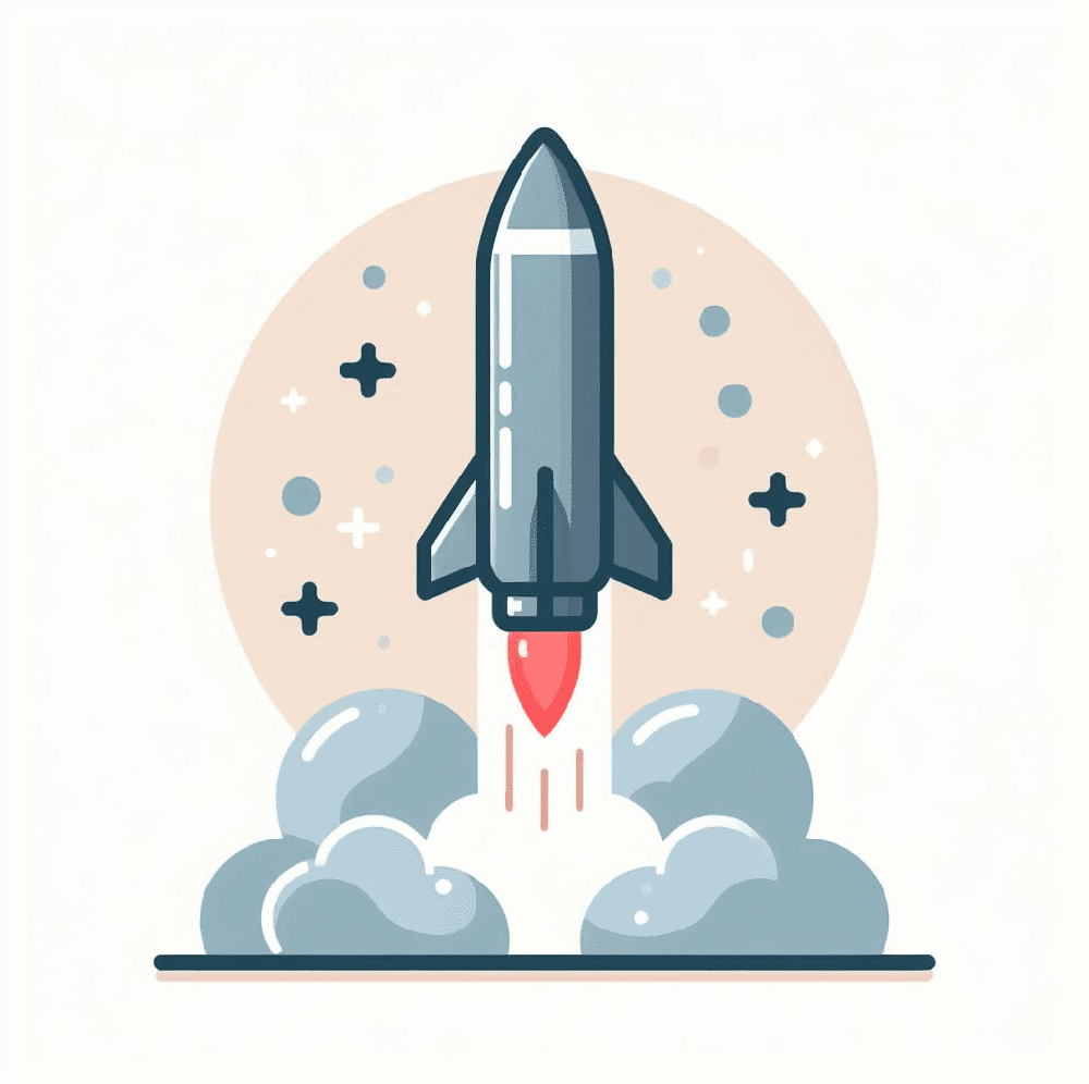 Clipart of Missile Free