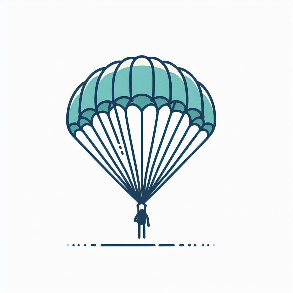 Clipart of Parachute Image